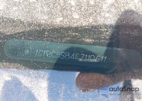 2015 Chevrolet Cruze 1Lt Auto из США, поврежденный, VIN 1G1PC5SB4F7110611